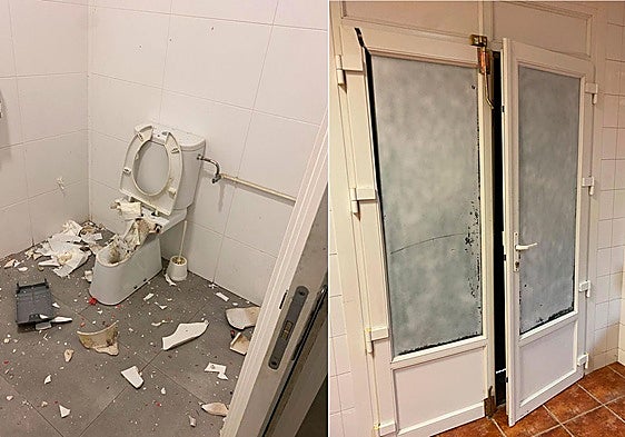 Revientan varias ventanas y hacen explotar un inodoro en la ikastola Udarregi de Usurbil