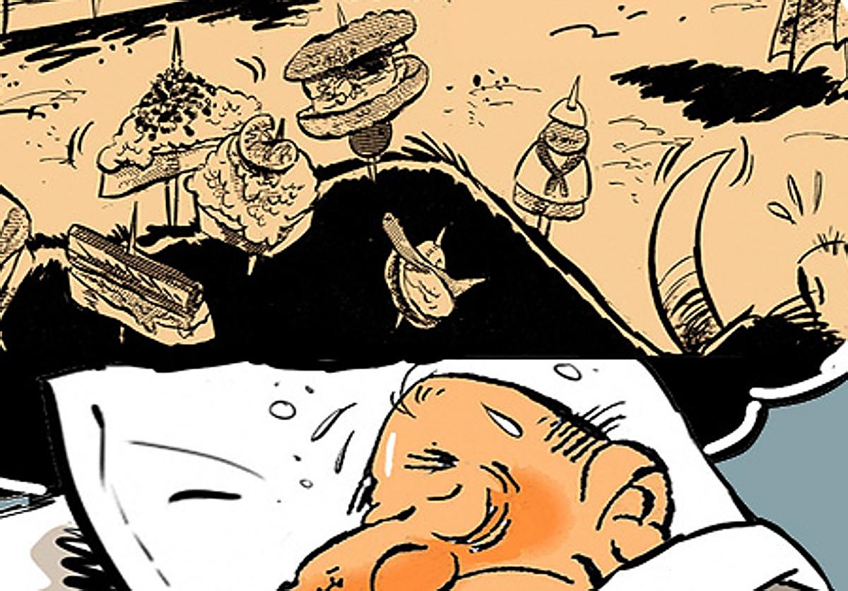 Aficionado de ILLUNBE soñando con el arte de BANDERILLAS durante la próxima Semana Grande