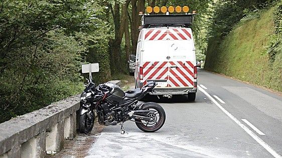 Fallece un motorista donostiarra de 23 años en un accidente en Lezo