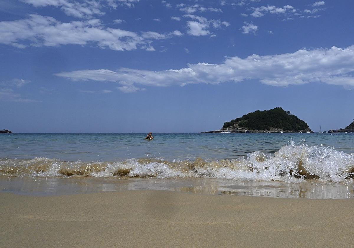 La temperatura del mar en julio en Gipuzkoa pulveriza todos los registros desde 1947