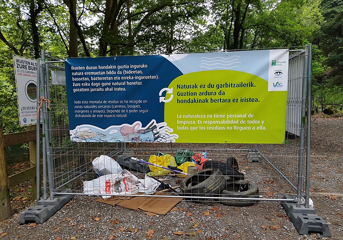 Nueva campaña de sensibilización para conservar el entorno del valle del Urumea