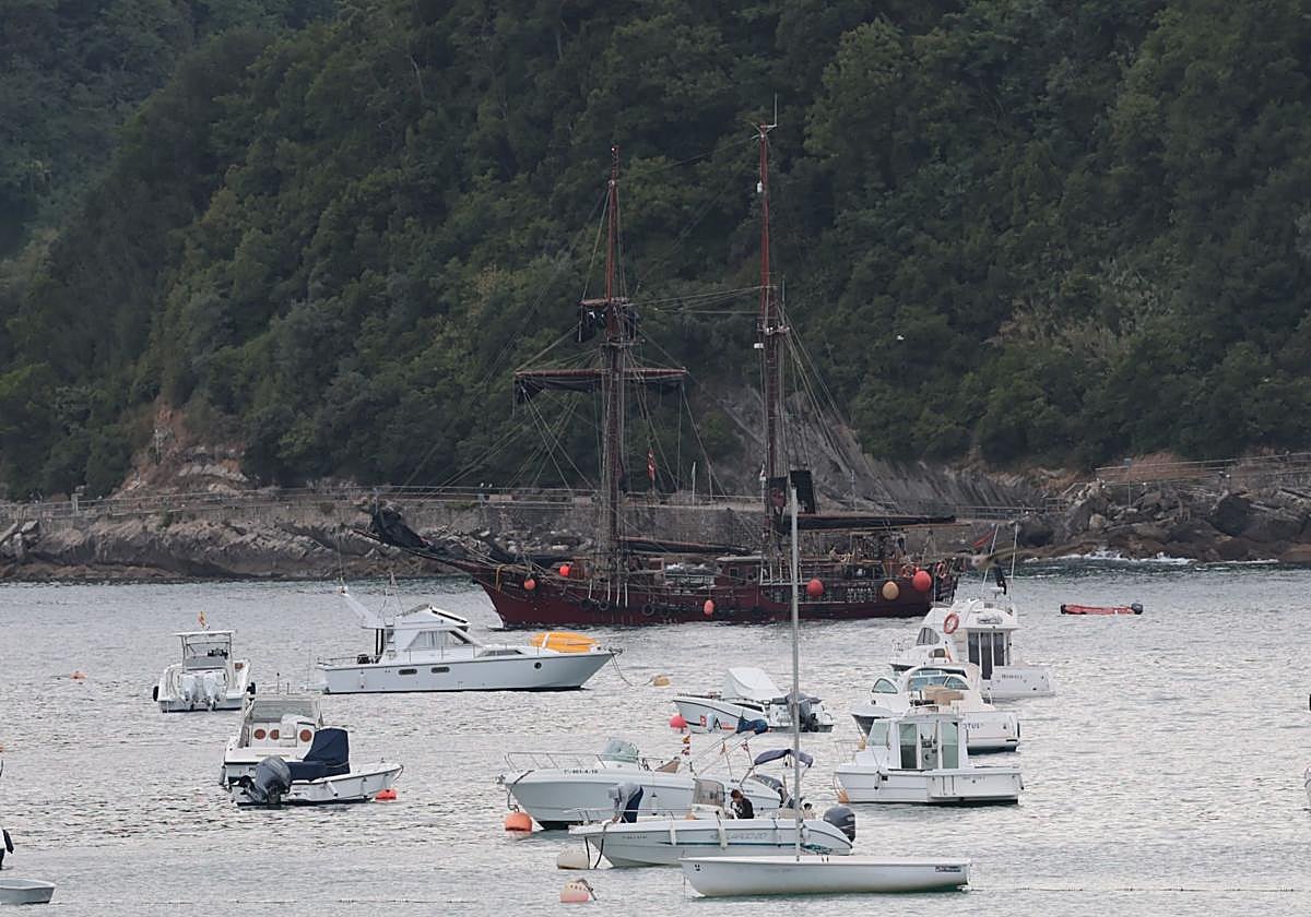 El barco del universo de 'Juego de Tronos' ya está en San Sebastián: cómo subir gratis al velero este fin de semana