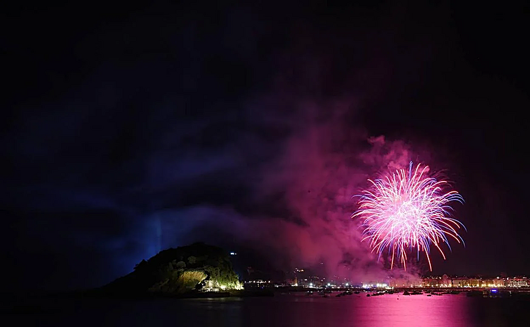 Pirotecnia Gironina llega con show «variado» que iluminará Donostia