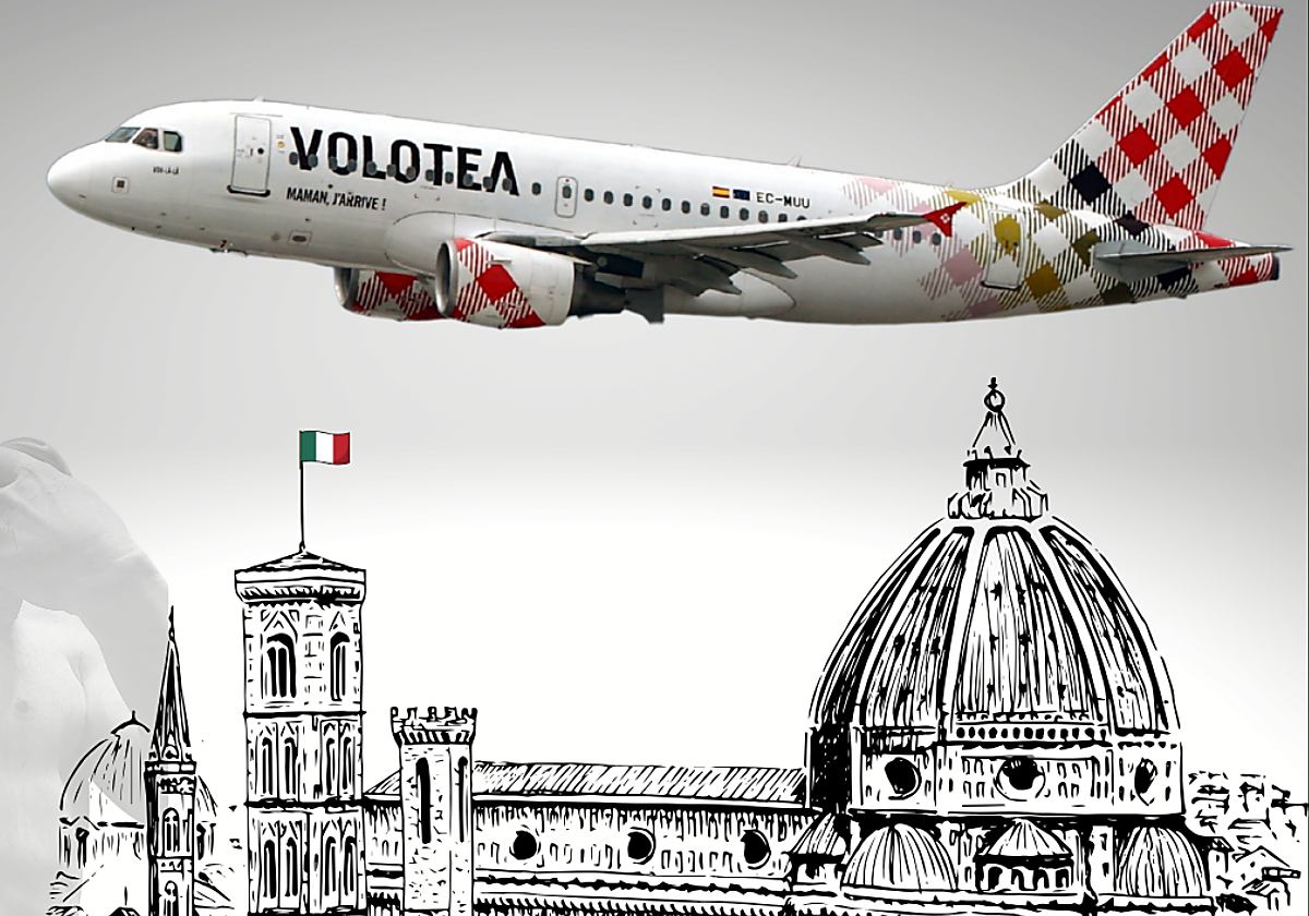 Volotea amplía sus vuelos San Sebastián - Florencia hasta junio: cómo volar a la Toscana desde 38 euros