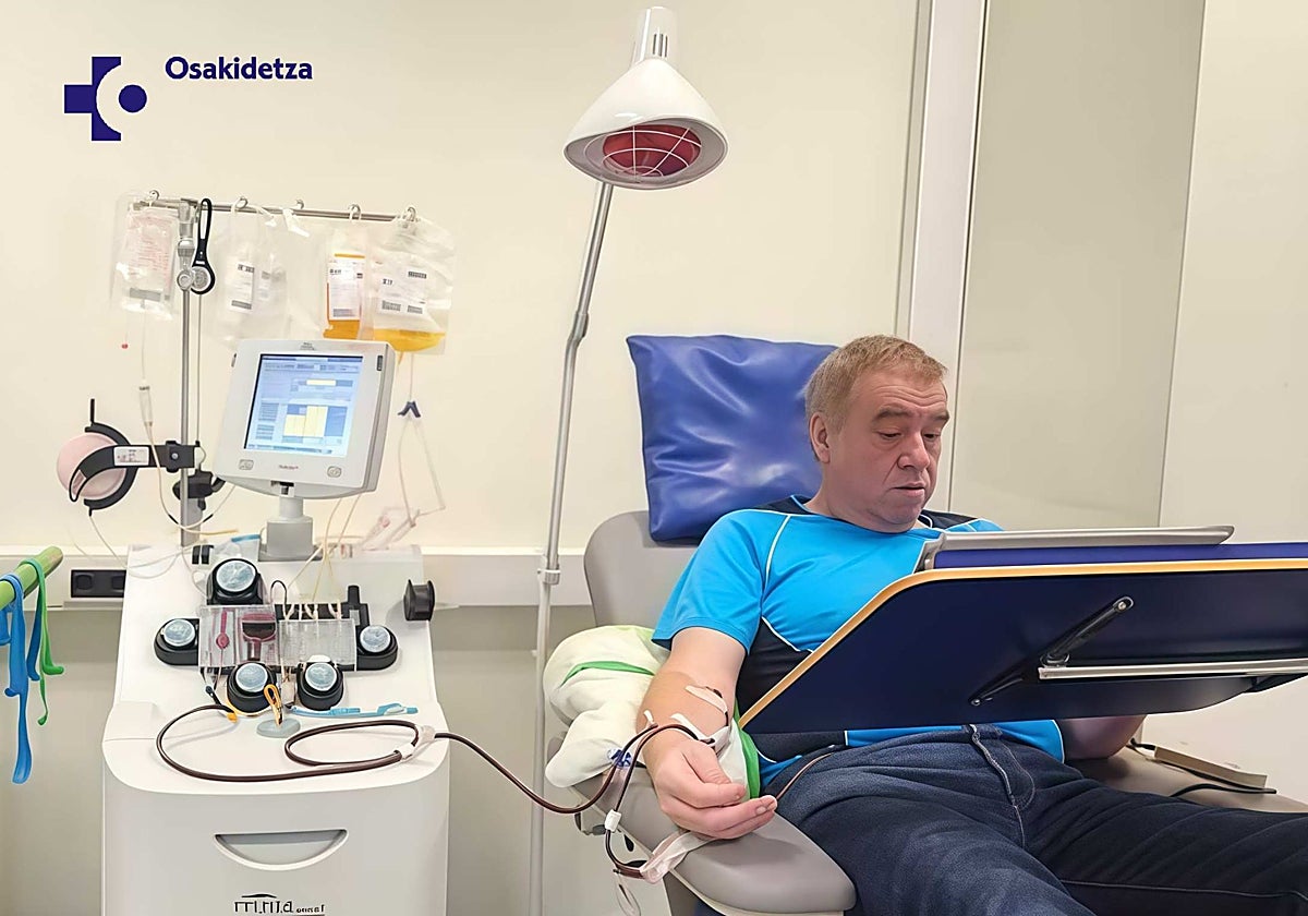 El hospital de Eibar empezará a recoger donaciones de plasma