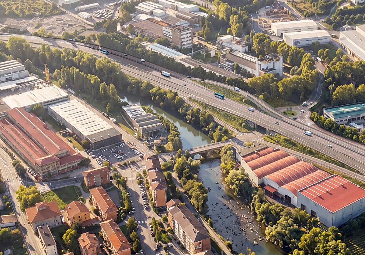 La Diputación avanza en el proyecto que eliminará el trenzado de Andoain que sirve para continuar en la N-I o desviarse a la A-15 hacia Pamplona