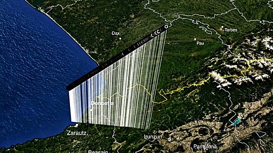 Expertos de la Red de Bólidos analizan el meteoro que sobrevoló Gipuzkoa: «Logró deslumbrar el cielo a más de 400 km de distancia»