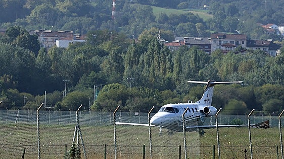 La media de pasajeros en los aviones privados es de 1,9 por vuelo