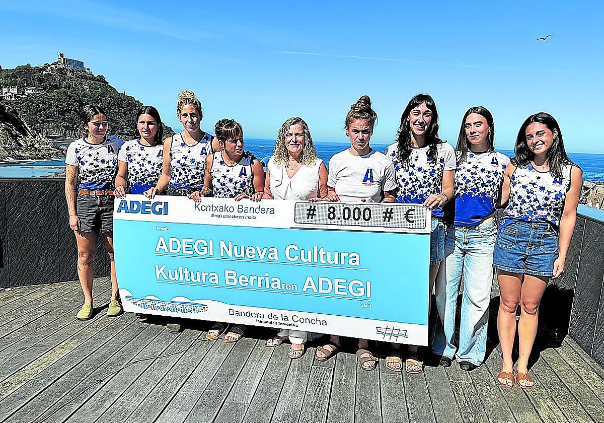 Arraun Lagunak y Orio, premios Adegi