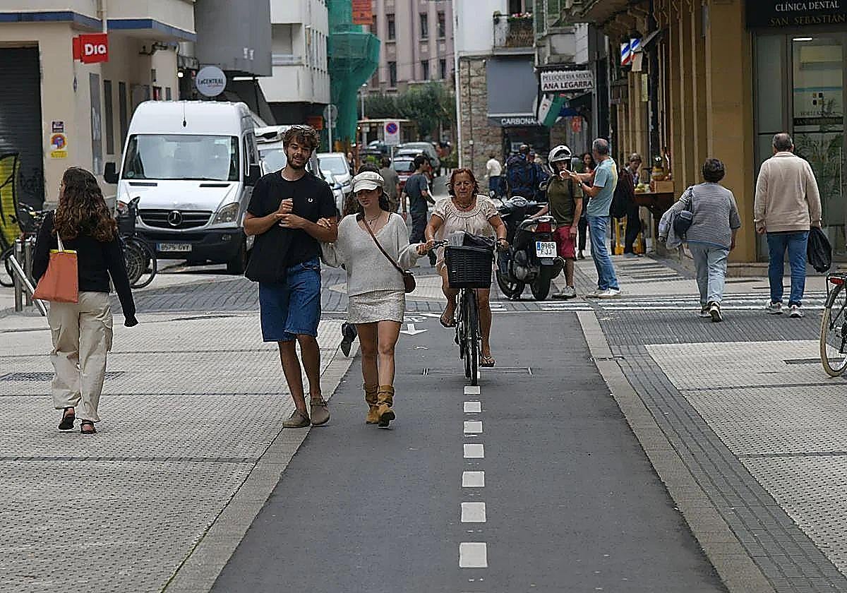Donostia se sube al tren de la movilidad peatonal