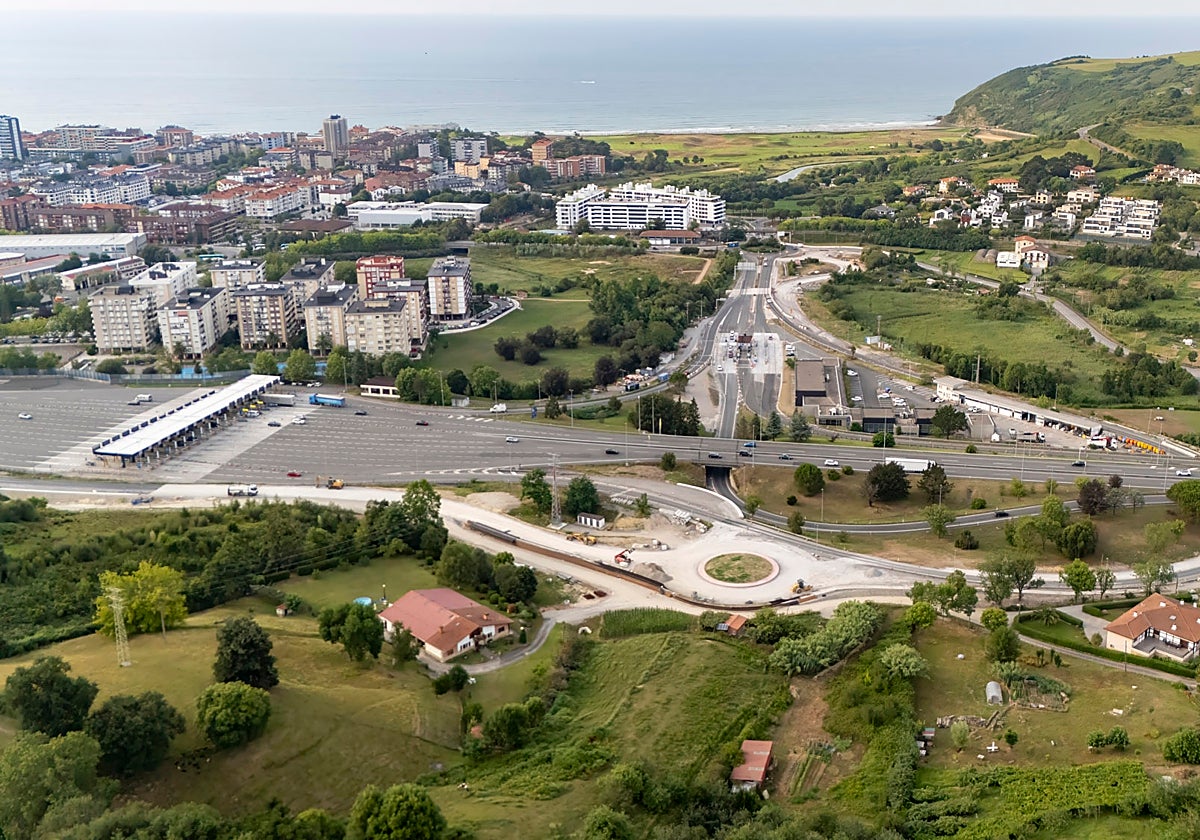 El 29 de septiembre se abrirá el primer tramo de la variante de Zarautz