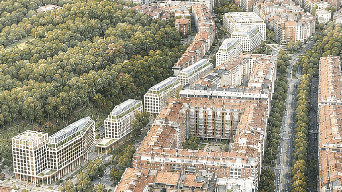 480 pisos, una gran plaza, mil árboles y un polideportivo: así será el nuevo barrio de Playa de Vías en Donostia