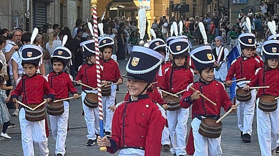 Los embajadores infantiles calientan motores