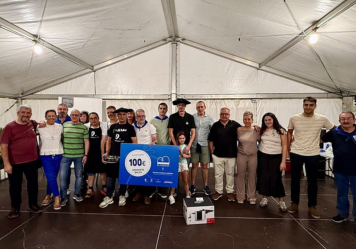 Urretxu puede seguir presumiendo de un gran concurso gastronómico dentro de sus fiestas