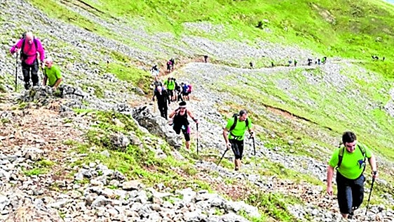 La Aizkorrin Barrena mendi martxa vuelve a Legazpi este domingo