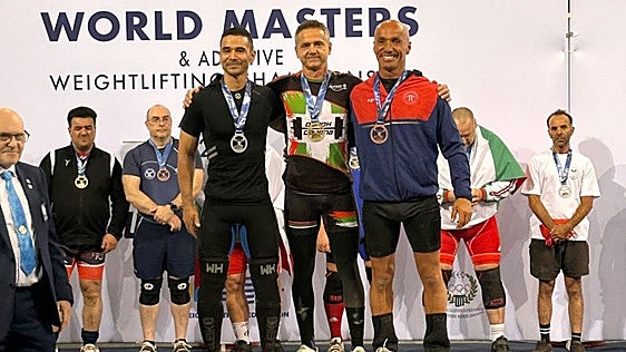 Andrés Rubiños campeón del Mundo de Halterofilia