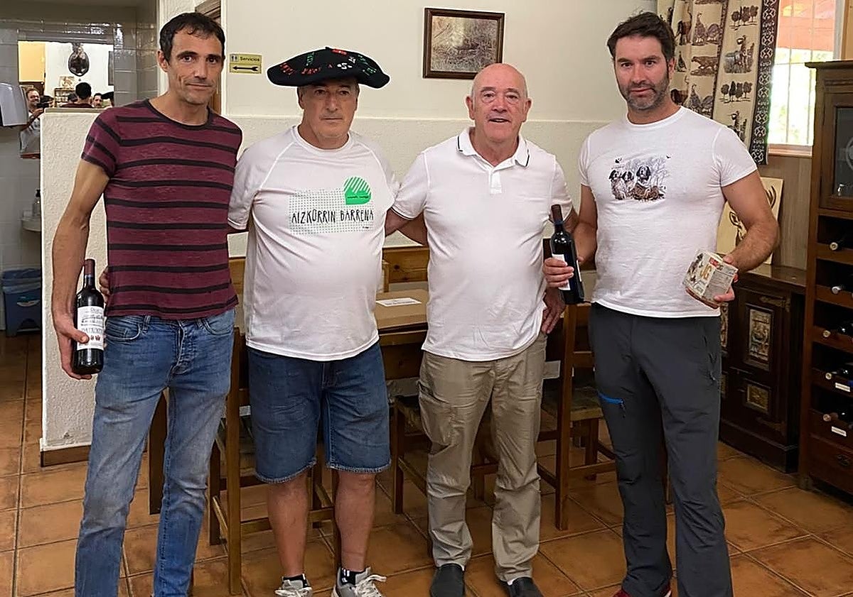 Iban Igartua segundo en el campeonato comarcal de caza con perro