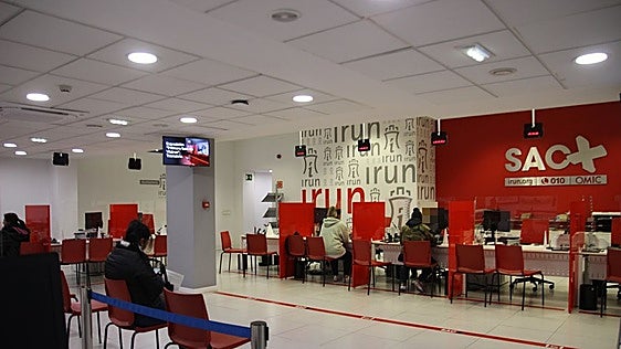 Una usuaria agrede a una trabajadora del Servicio de Atención a la Ciudadanía de Irun