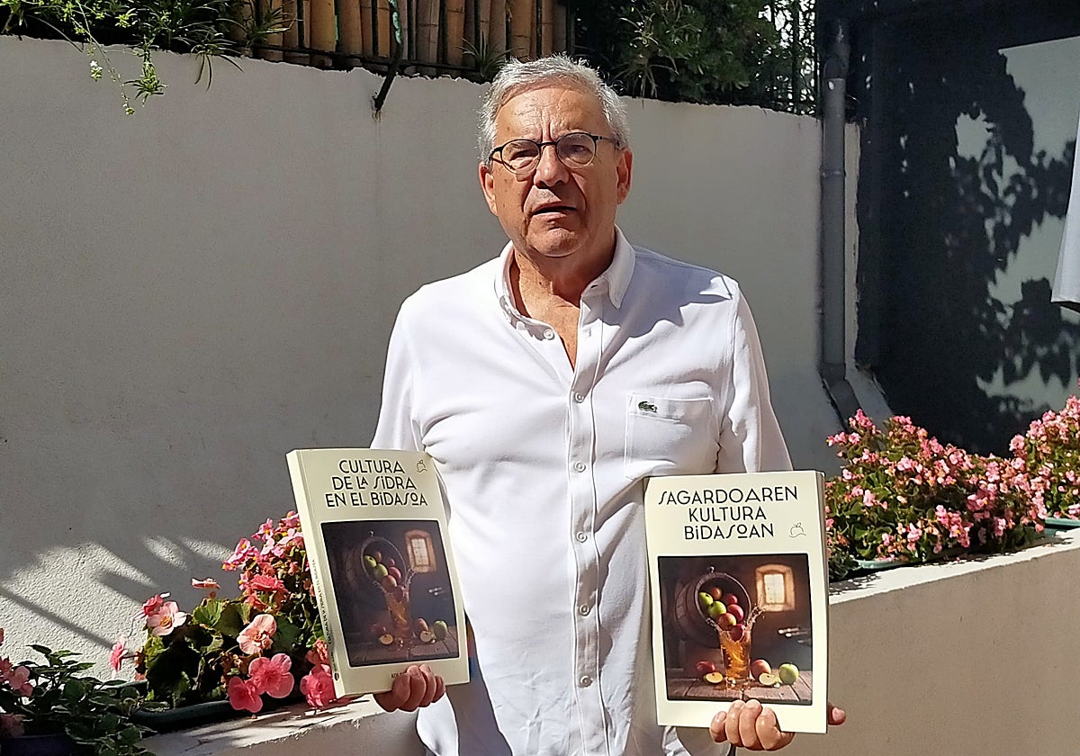 Koldo Ortega presenta este viernes en el ayuntamiento su libro sobre la cultura sidrera local