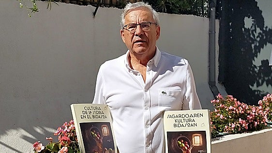 Koldo Ortega presenta este viernes en el ayuntamiento su libro sobre la cultura sidrera local