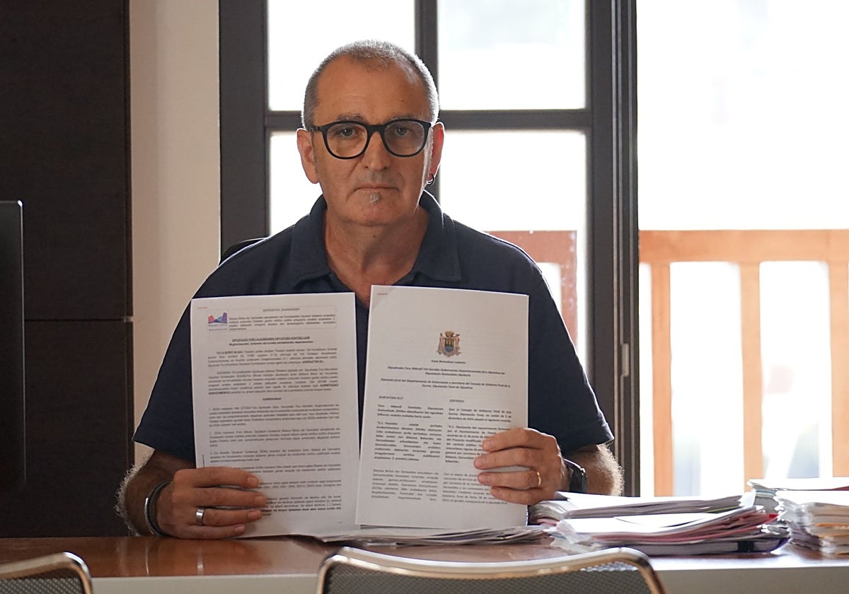 Alberro presentó un requerimiento al proyecto de autobuses y se desestimó