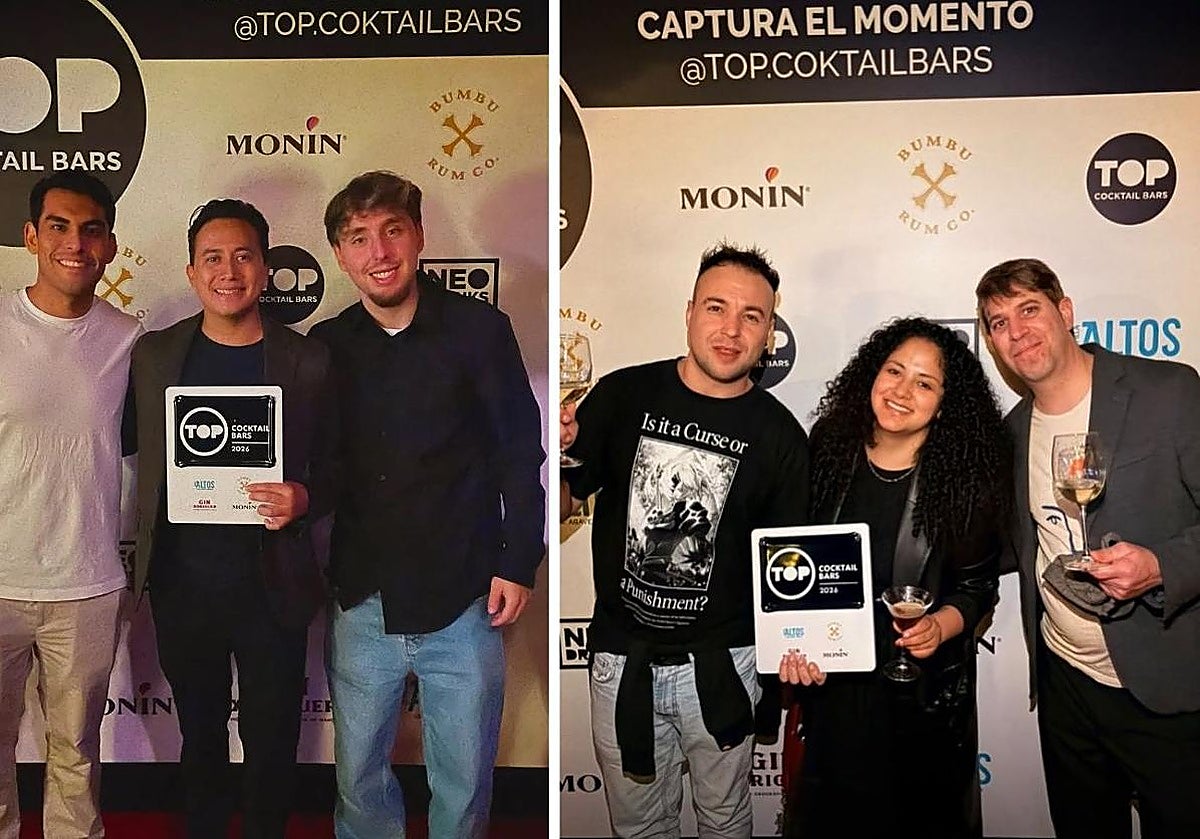 Dos coctelerías de San Sebastián, entre las mejores de España y Portugal: «Nos hace muchísima ilusión»