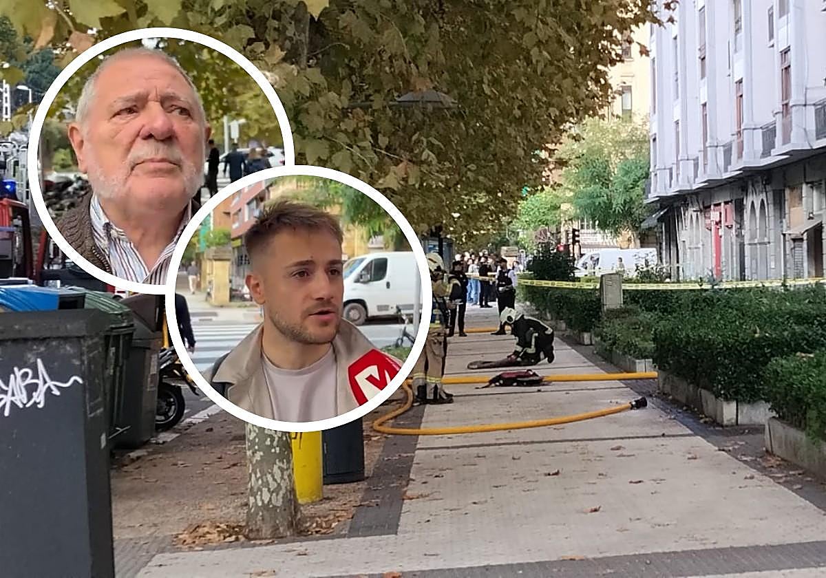 Susto en el barrio de Gros de Donostia: «Se ha oído una explosión seca, pensábamos que de gas»