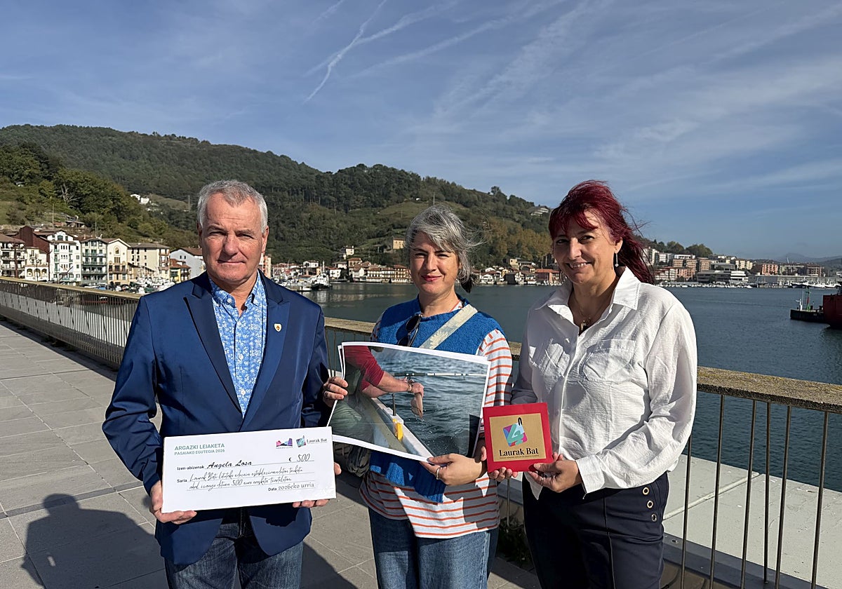 La fotografía 'Txipietara' gana el concurso fotográfico del calendario municipal de Pasaia