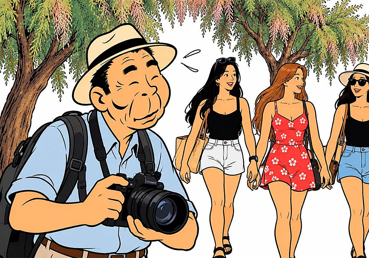 Josune !! Mirari !! Nekane !!. Turista japonés alucina con la fonética tan similar a su idioma de algunos nombres femeninos vascos