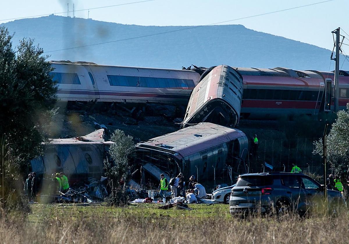 Dos trenes de alta velocidad se chocan en Toledo