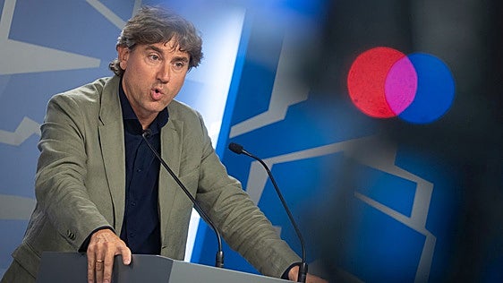 Andueza avisa de que el acuerdo con PNV y EH Bildu sobre el Estatuto se puede «ir al traste» si no son serios y discretos