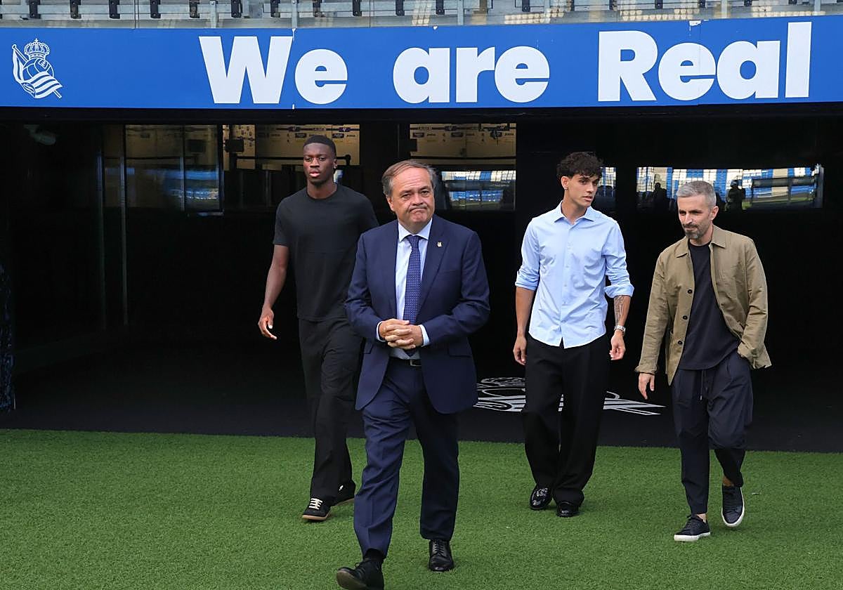 Jokin Aperribay: «El mercado está cerrado, pero si viene alguien a por un jugador nuestro...»