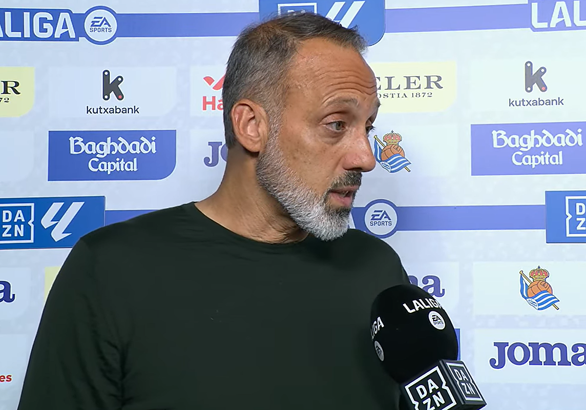 Matarazzo, sobre la suplencia de Oyarzabal: «Es buen momento para que descanse y 'Zakha' ha entrenado bien»
