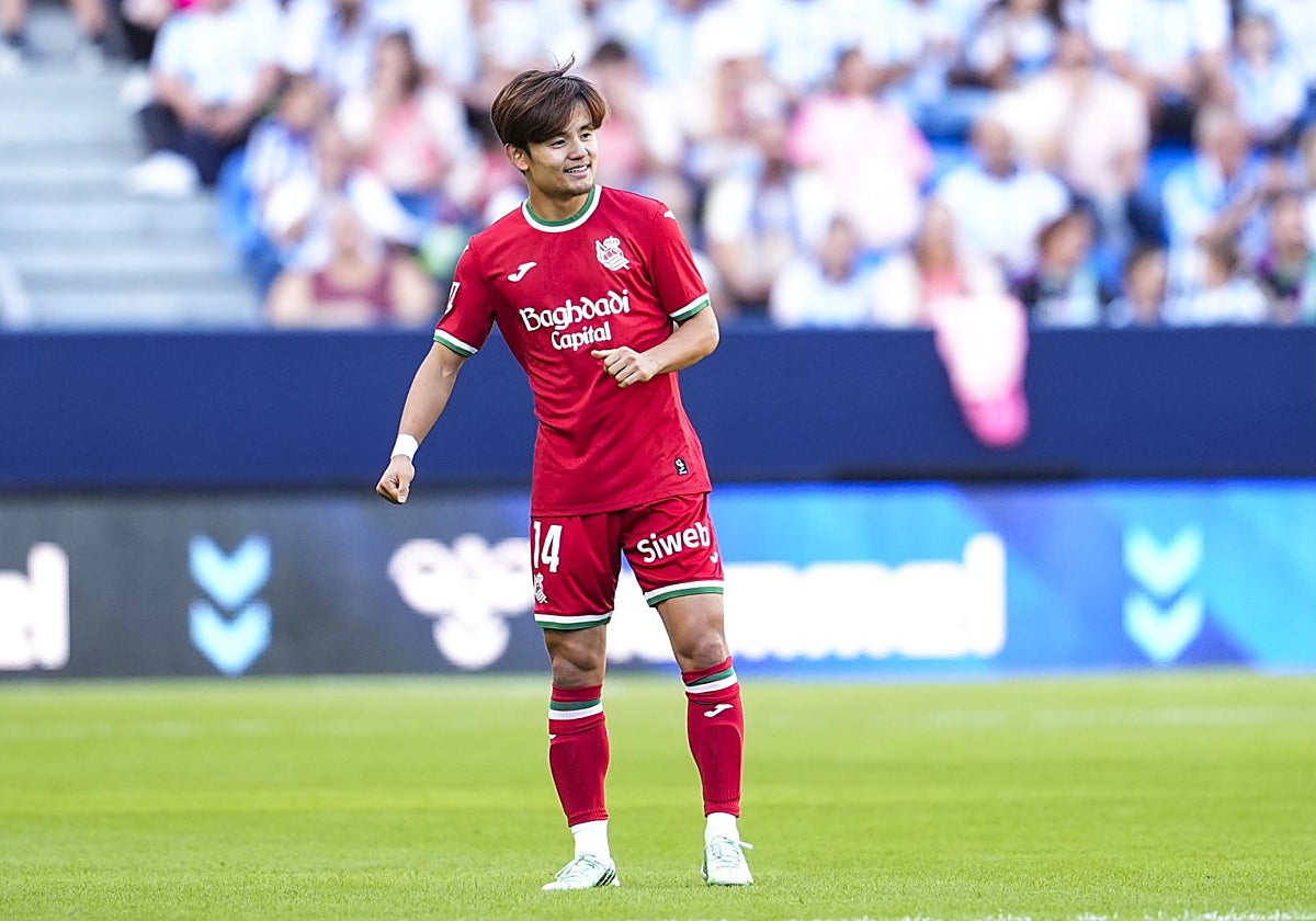 Kubo, feliz tras su estreno goleador: «En el parón tuve la oportunidad de jugar con Japón, algo que necesitaba»