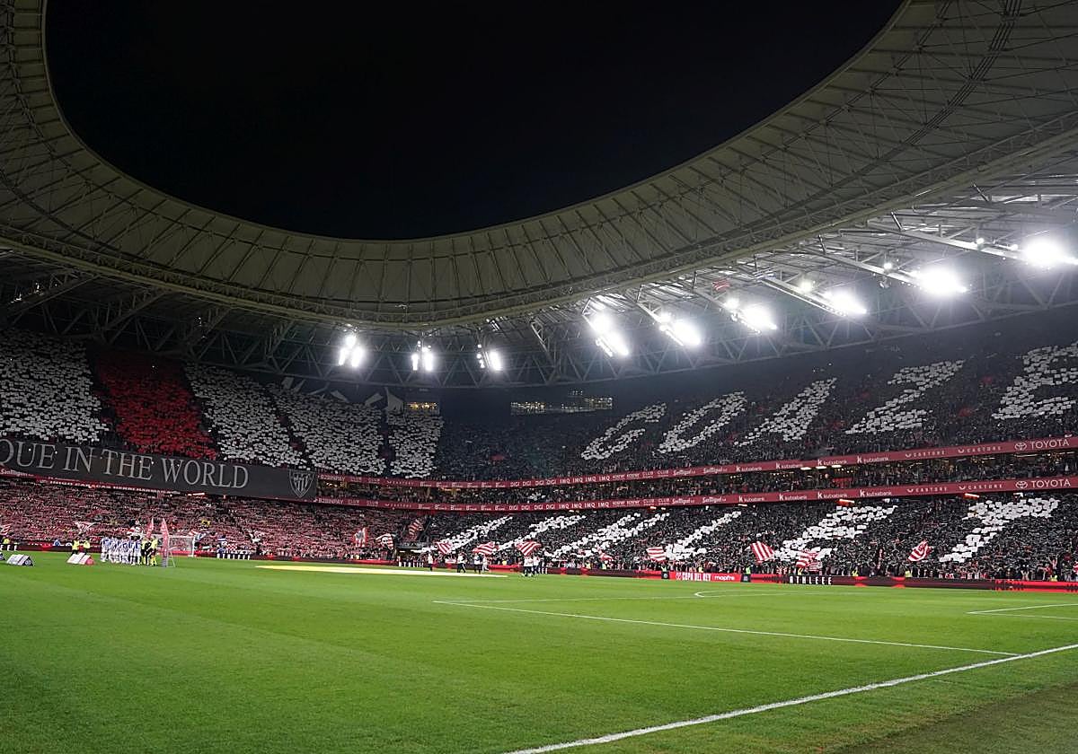 La Real dispondrá de 575 entradas para el derbi contra el Athletic en San Mamés