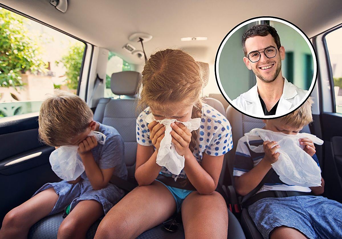 Un médico revela cómo evitar marearse en el coche: «La clave está en la cabeza»