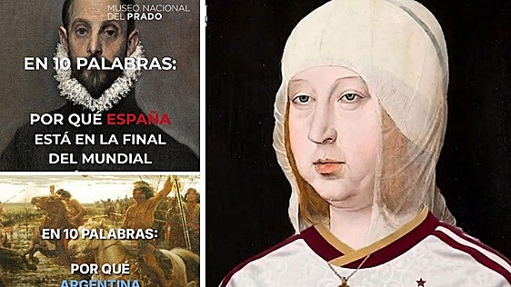 Una final del Mundial con mucho arte: museos de España y Argentina se enfrentan para apoyar a sus selecciones de fútbol
