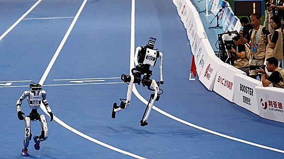 Los robots ganan a Bolt: «Es un hito, pronto tendremos humanoides con nosotros»