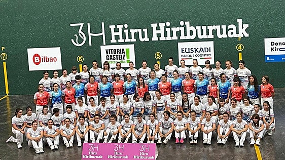 Hiru Hiriburuak txapelketak ezagutzen ditu Donostiako finalerdia jokatuko duten pilotariak