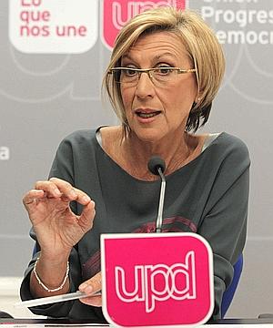 La líder de UPyD, Rosa Díez./ Efe