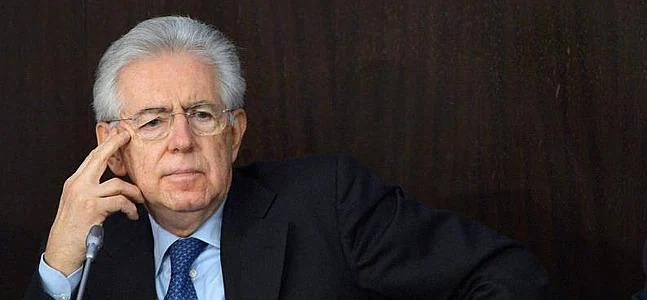 Monti, durante la rueda de prensa del domingo. / Reuters