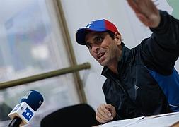 Capriles, líder opositor en Venezuela. / Efe
