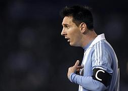 Messi, en un partido con la selección argentina. / Reuters | Europa Press