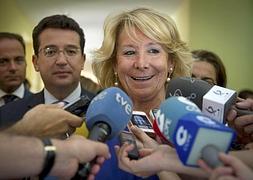 La presidenta del PP de Madrid, Esperanza Aguirre. / Efe
