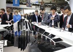 Imagen del pasado Mobile World Congress de Barcelona. / Efe