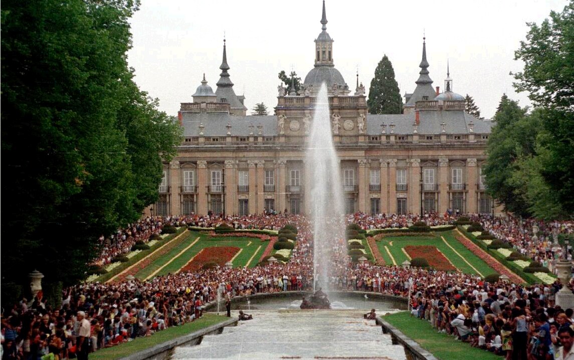 Una de la excursiones será visitar los Jardines de La Granja (Segovia). 
