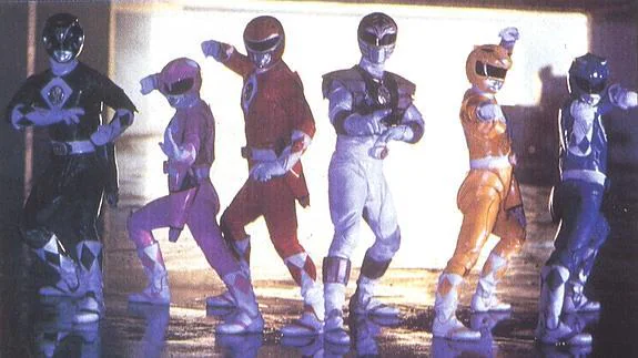 Los míticos 'Power Rangers'. 