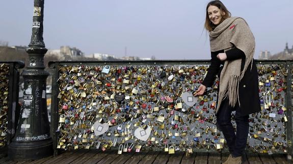 Pont des Arts, en París. 