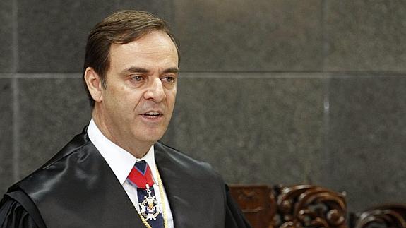 El presidente de la Audiencia Nacional, José Ramón Navarro. 