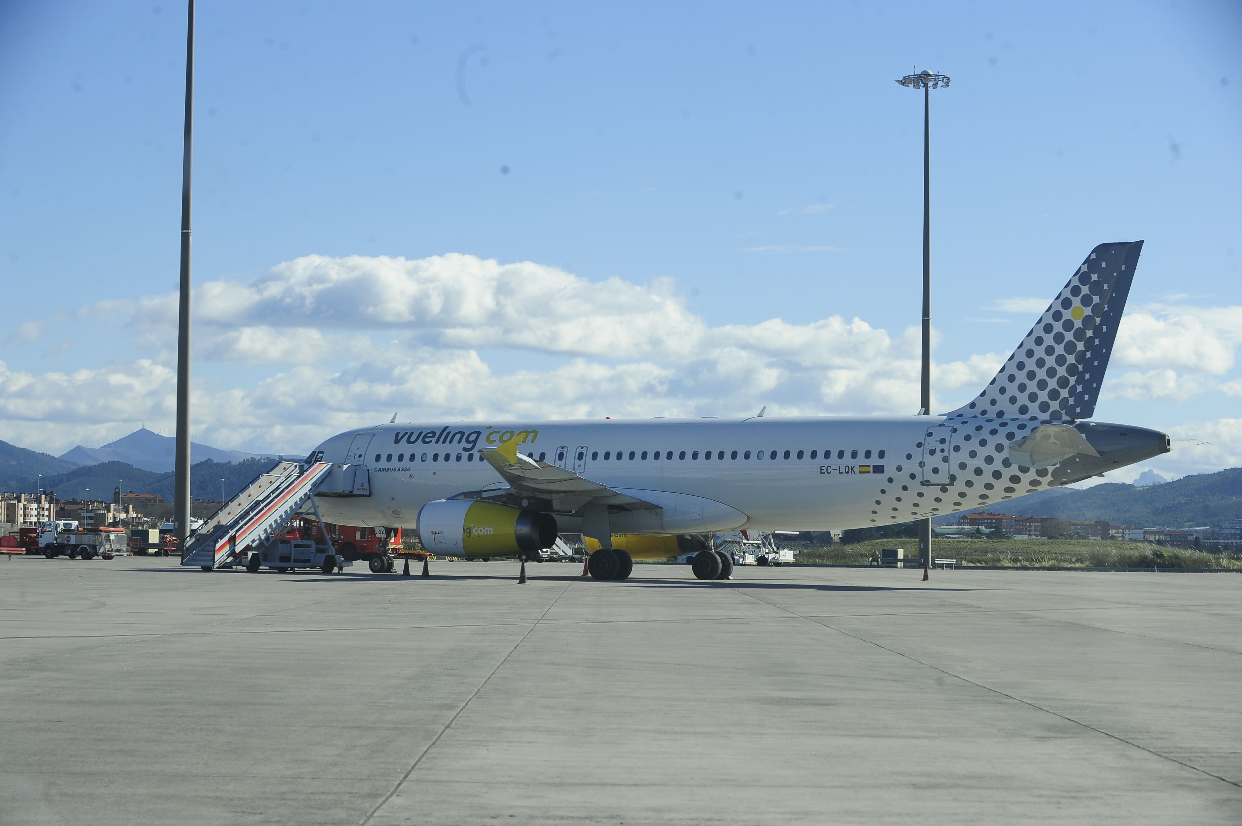 Avión de la compañía Vueling. 